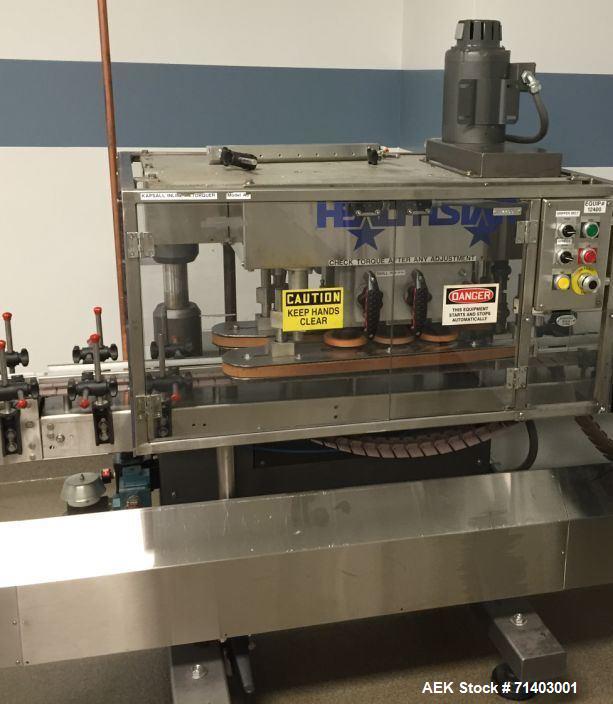 Used Lakso 990 (Model93) Complete Solid Dose Packaging line.