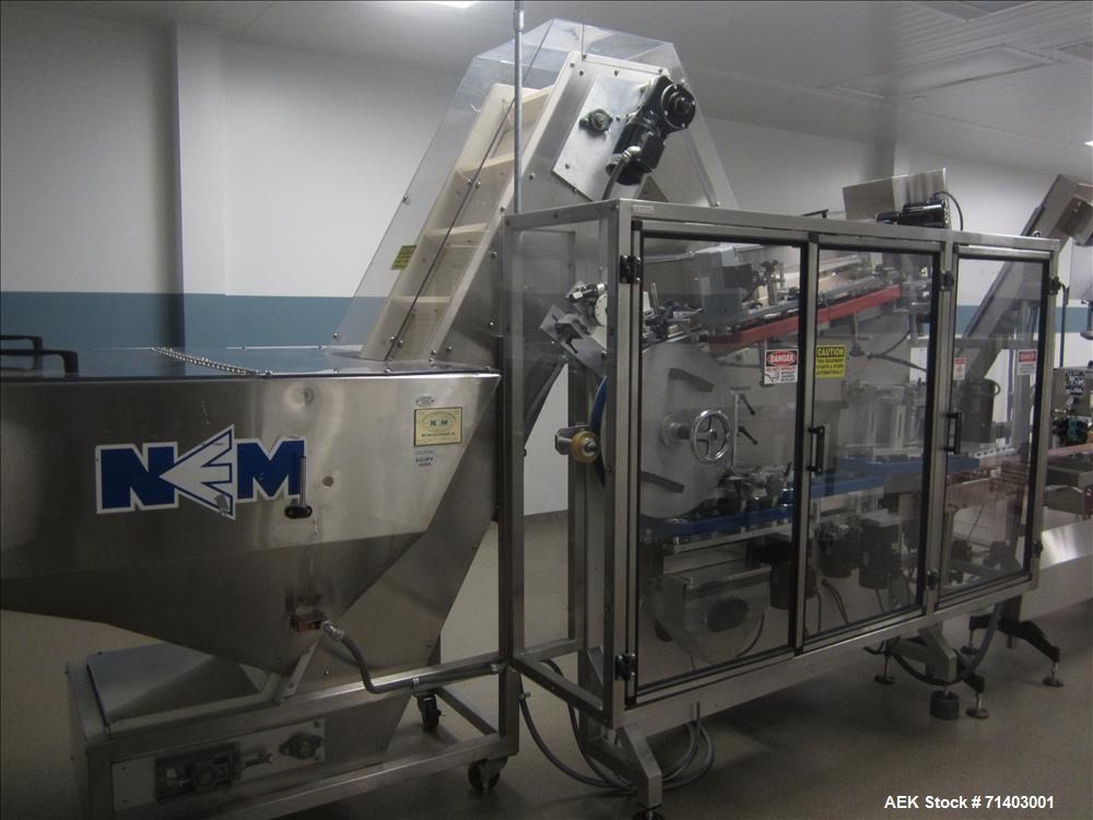 Used Lakso 990 (Model93) Complete Solid Dose Packaging line.