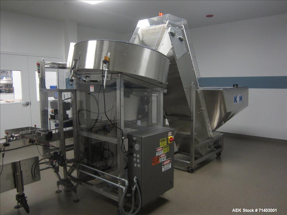 Used Lakso 990 (Model93) Complete Solid Dose Packaging line.
