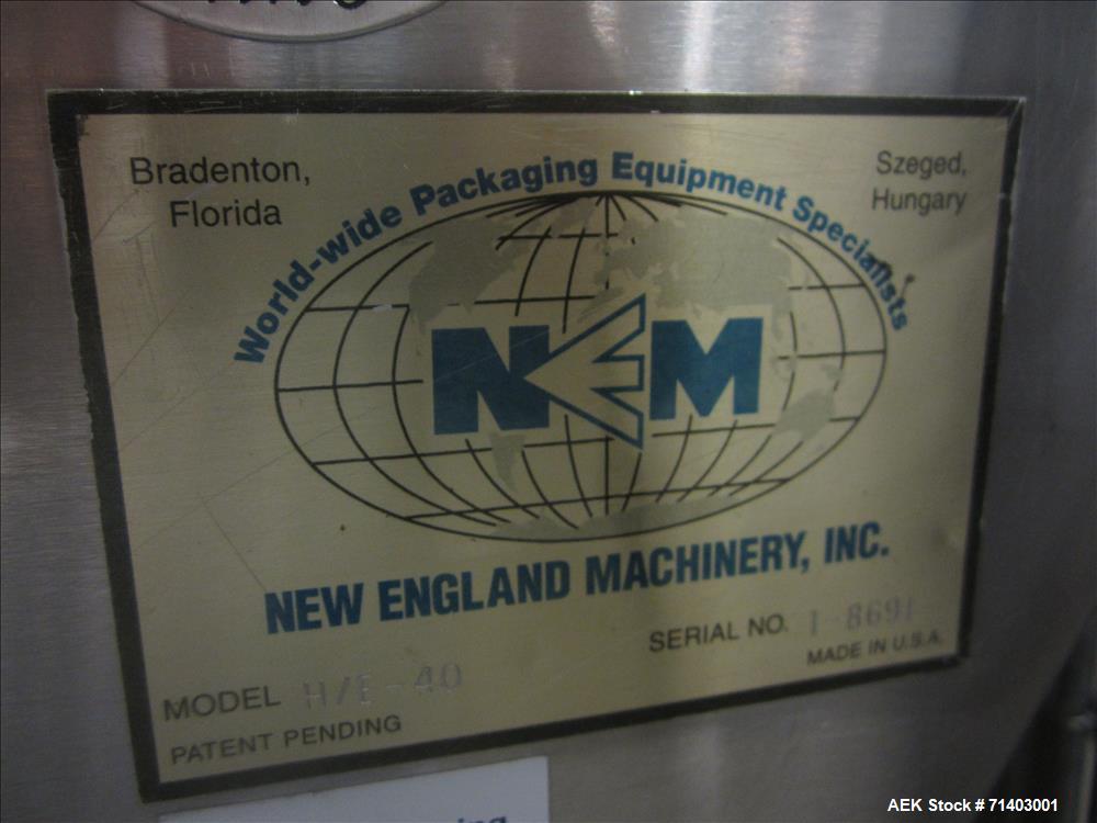 Used Lakso 990 (Model93) Complete Solid Dose Packaging line.