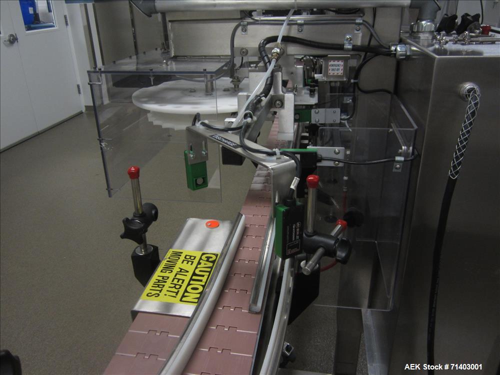 Used Lakso 990 (Model93) Complete Solid Dose Packaging line.