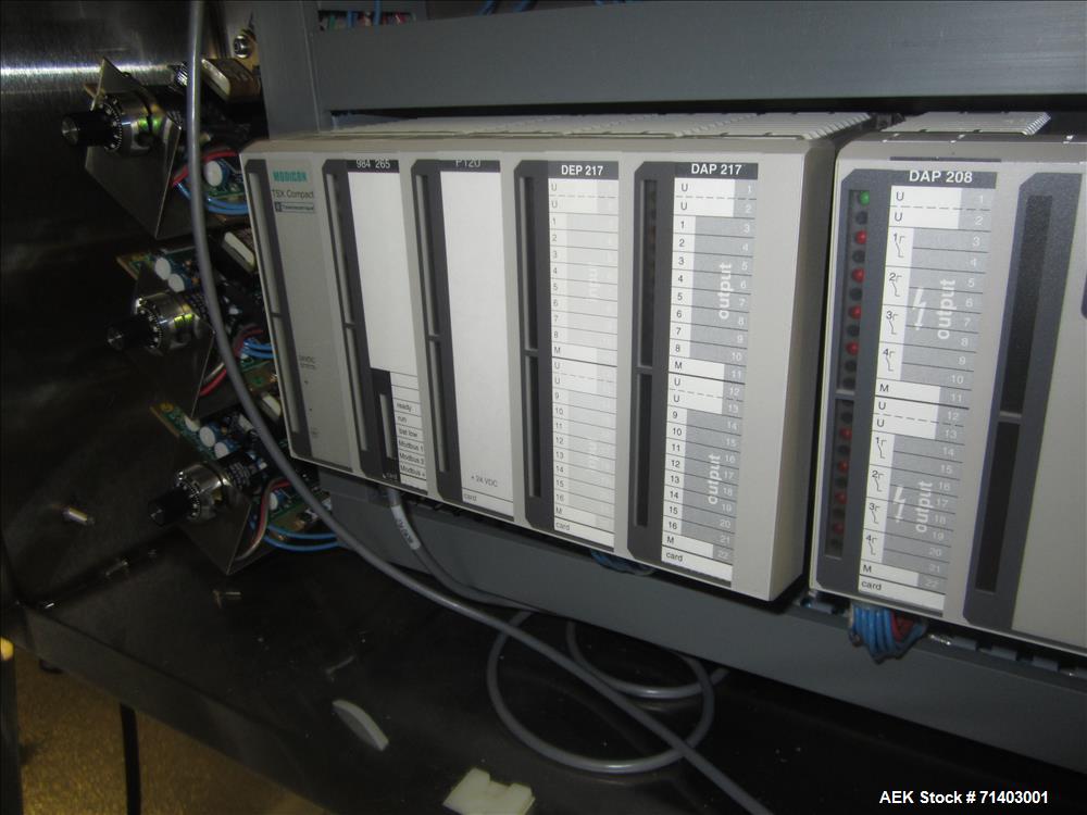 Used Lakso 990 (Model93) Complete Solid Dose Packaging line.