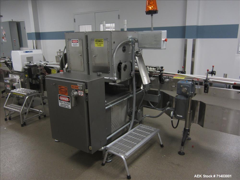 Used Lakso 990 (Model93) Complete Solid Dose Packaging line.