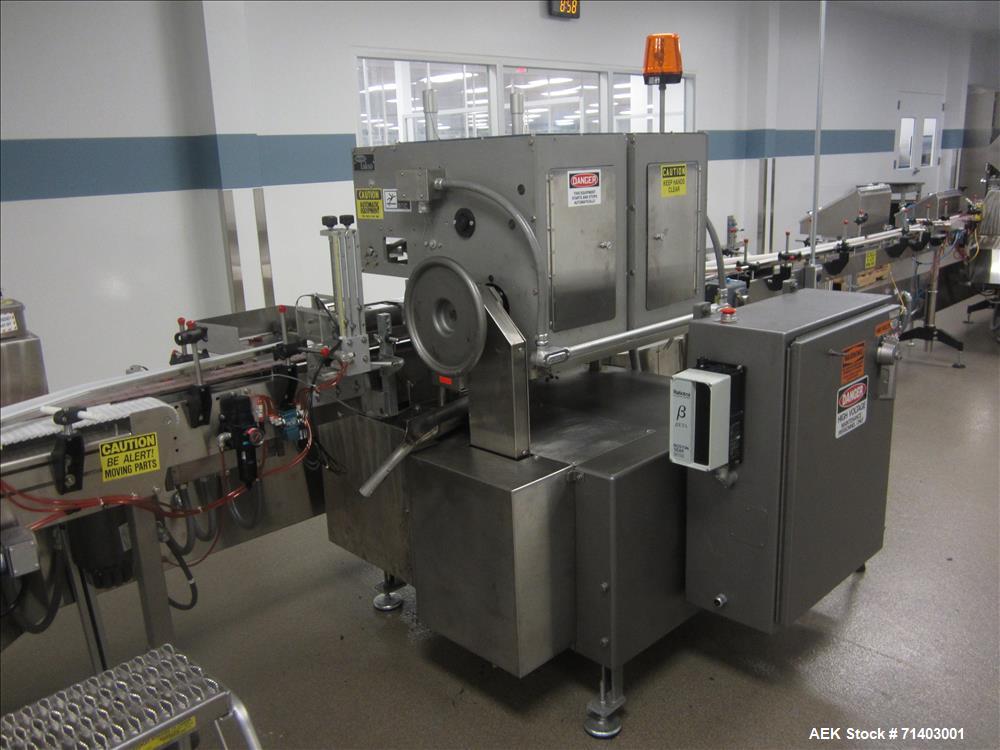 Used Lakso 990 (Model93) Complete Solid Dose Packaging line.