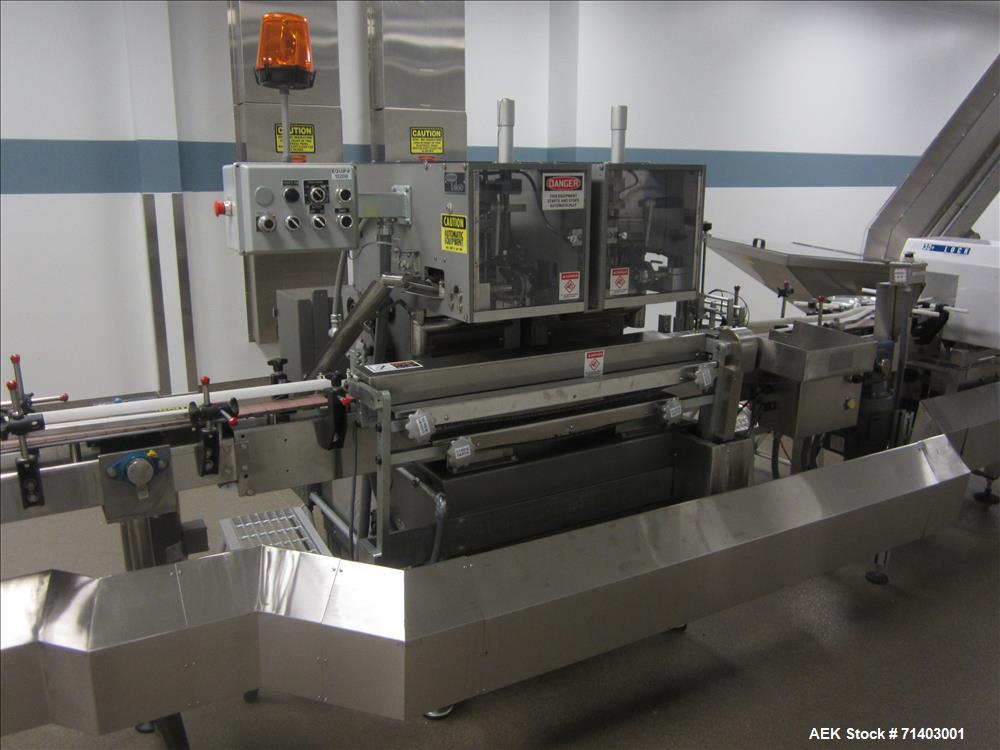 Used Lakso 990 (Model93) Complete Solid Dose Packaging line.