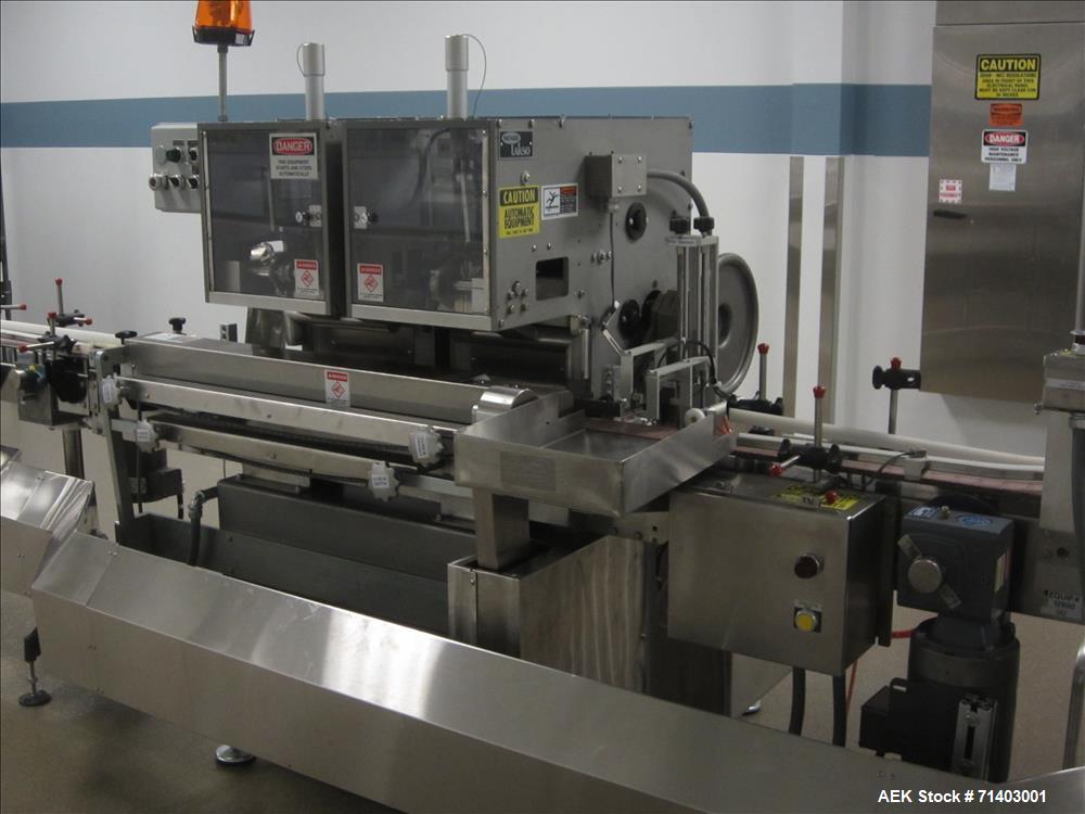 Used Lakso 990 (Model93) Complete Solid Dose Packaging line.