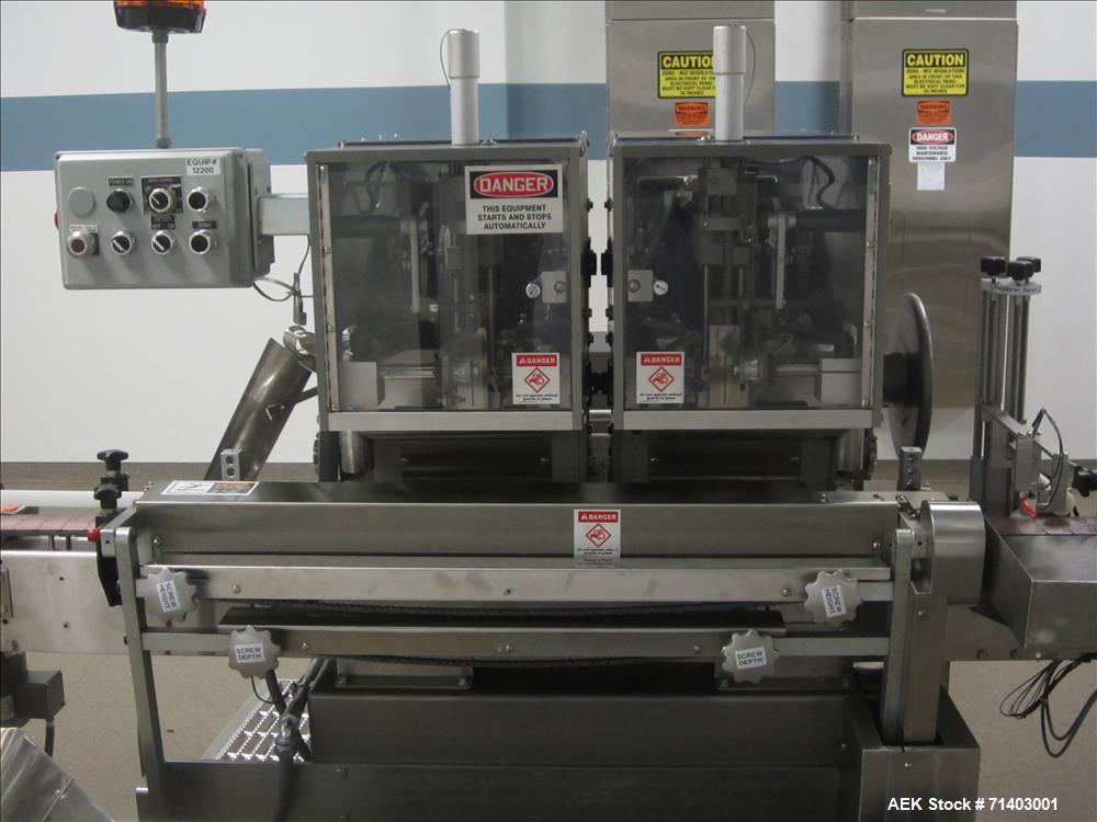 Used Lakso 990 (Model93) Complete Solid Dose Packaging line.
