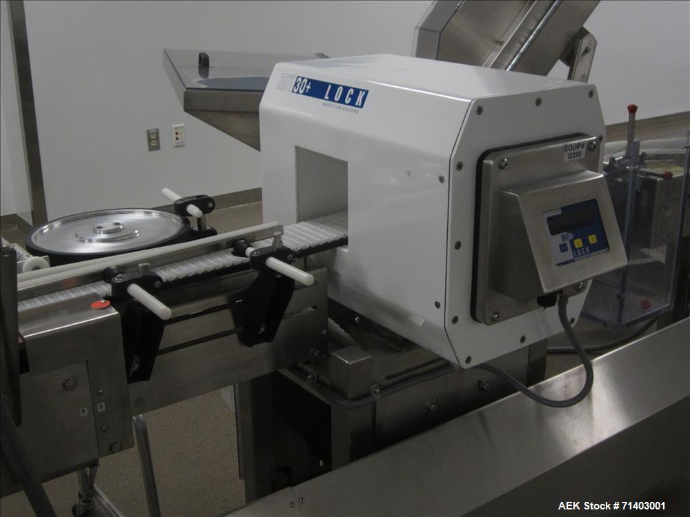 Used Lakso 990 (Model93) Complete Solid Dose Packaging line.