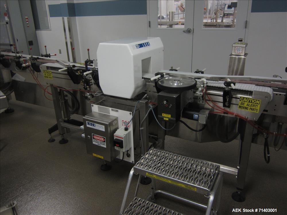 Used Lakso 990 (Model93) Complete Solid Dose Packaging line.