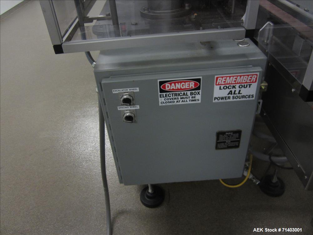 Used Lakso 990 (Model93) Complete Solid Dose Packaging line.
