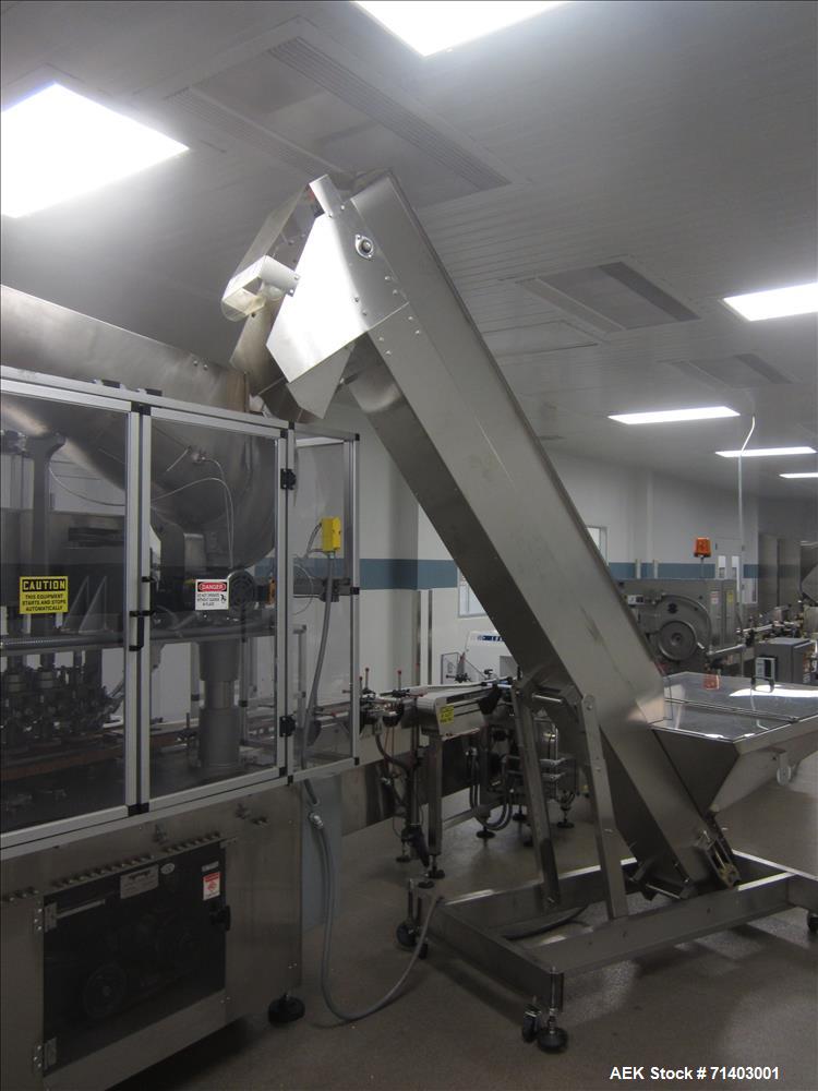 Used Lakso 990 (Model93) Complete Solid Dose Packaging line.