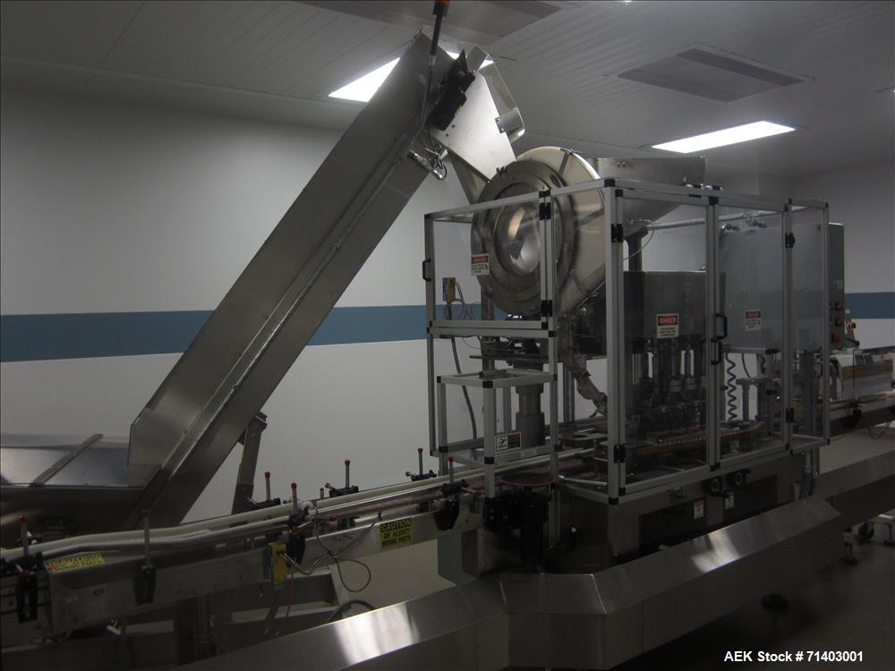 Used Lakso 990 (Model93) Complete Solid Dose Packaging line.