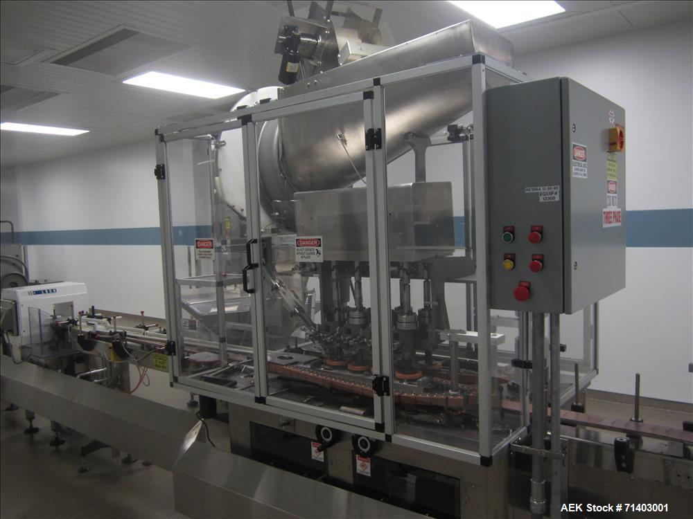Used Lakso 990 (Model93) Complete Solid Dose Packaging line.