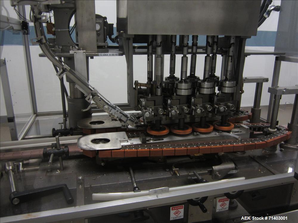 Used Lakso 990 (Model93) Complete Solid Dose Packaging line.