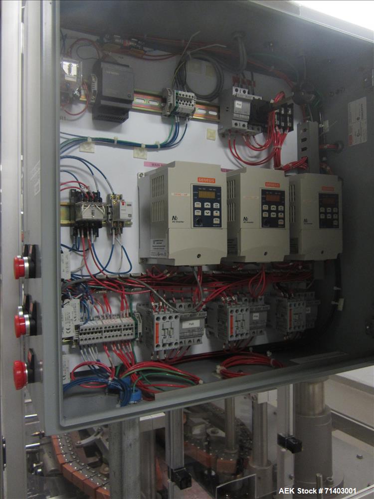 Used Lakso 990 (Model93) Complete Solid Dose Packaging line.