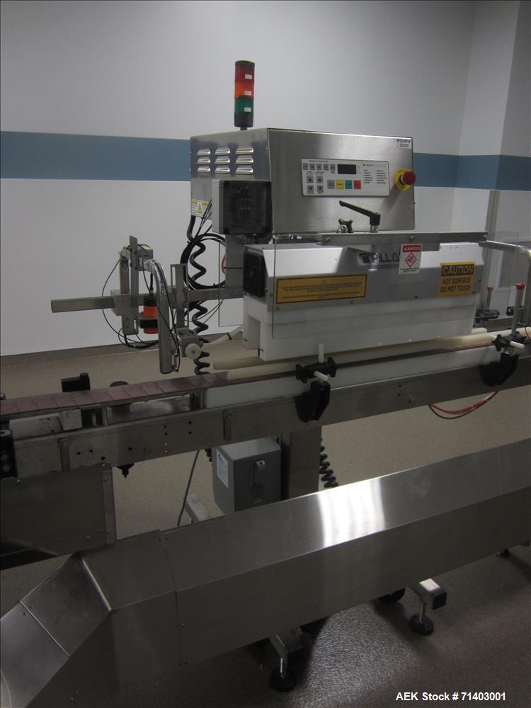 Used Lakso 990 (Model93) Complete Solid Dose Packaging line.