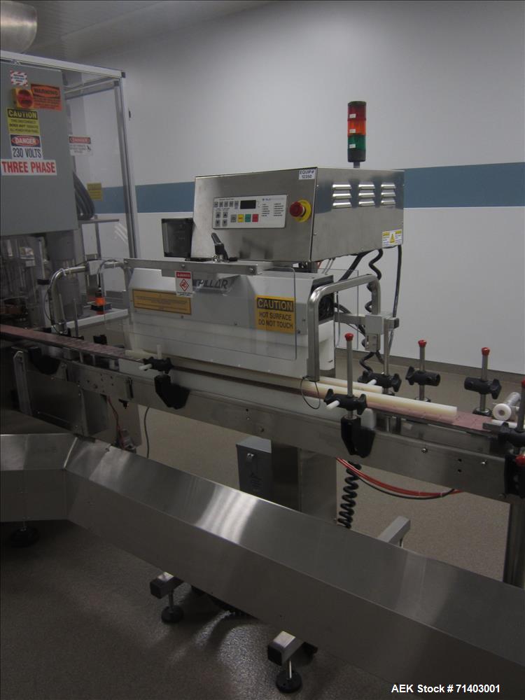 Used Lakso 990 (Model93) Complete Solid Dose Packaging line.