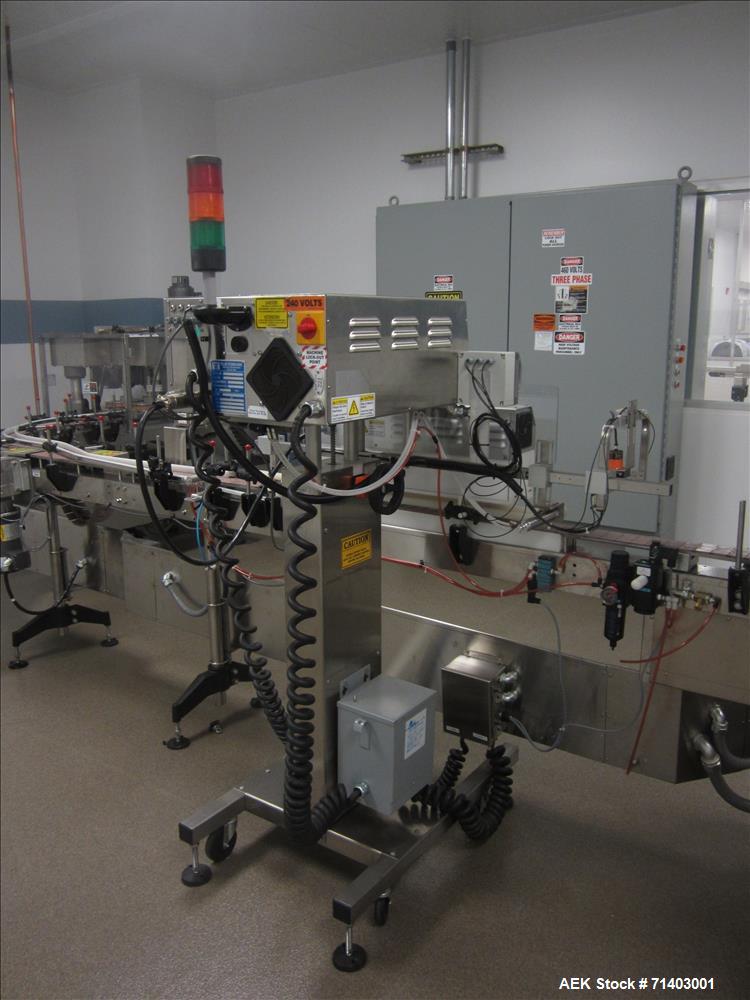 Used Lakso 990 (Model93) Complete Solid Dose Packaging line.