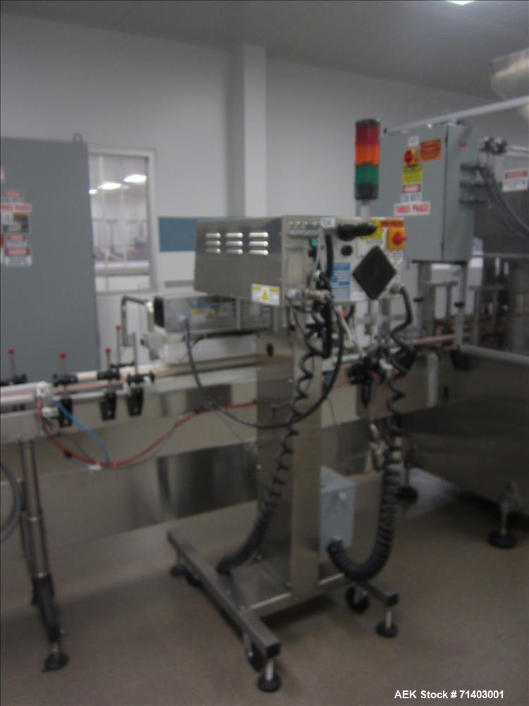 Used Lakso 990 (Model93) Complete Solid Dose Packaging line.