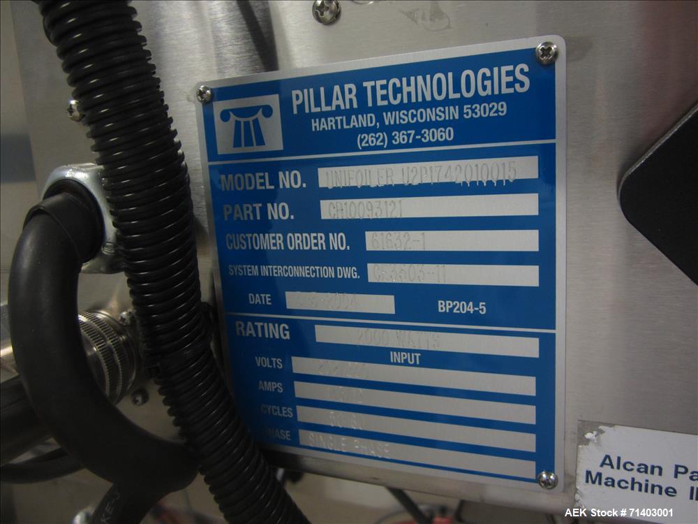 Used Lakso 990 (Model93) Complete Solid Dose Packaging line.