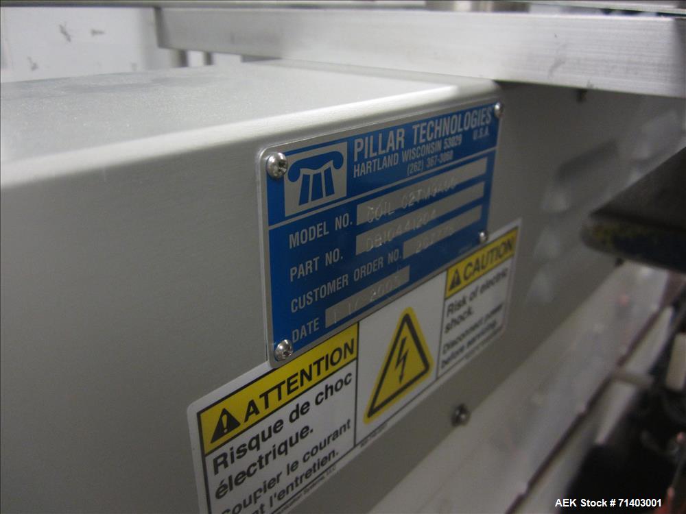 Used Lakso 990 (Model93) Complete Solid Dose Packaging line.