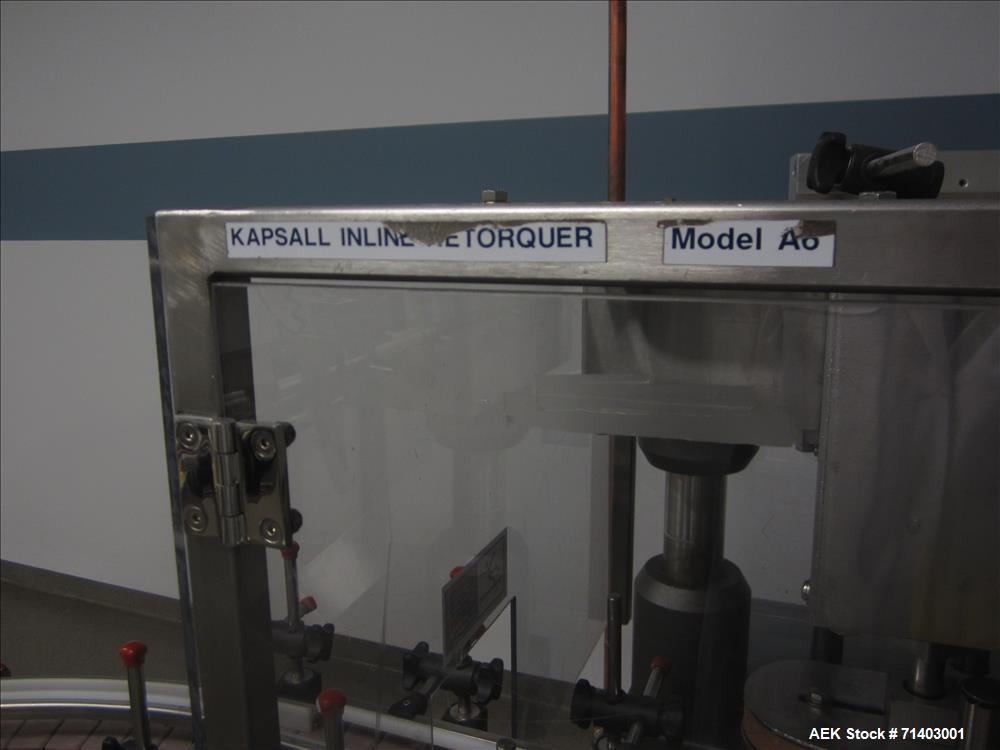 Used Lakso 990 (Model93) Complete Solid Dose Packaging line.