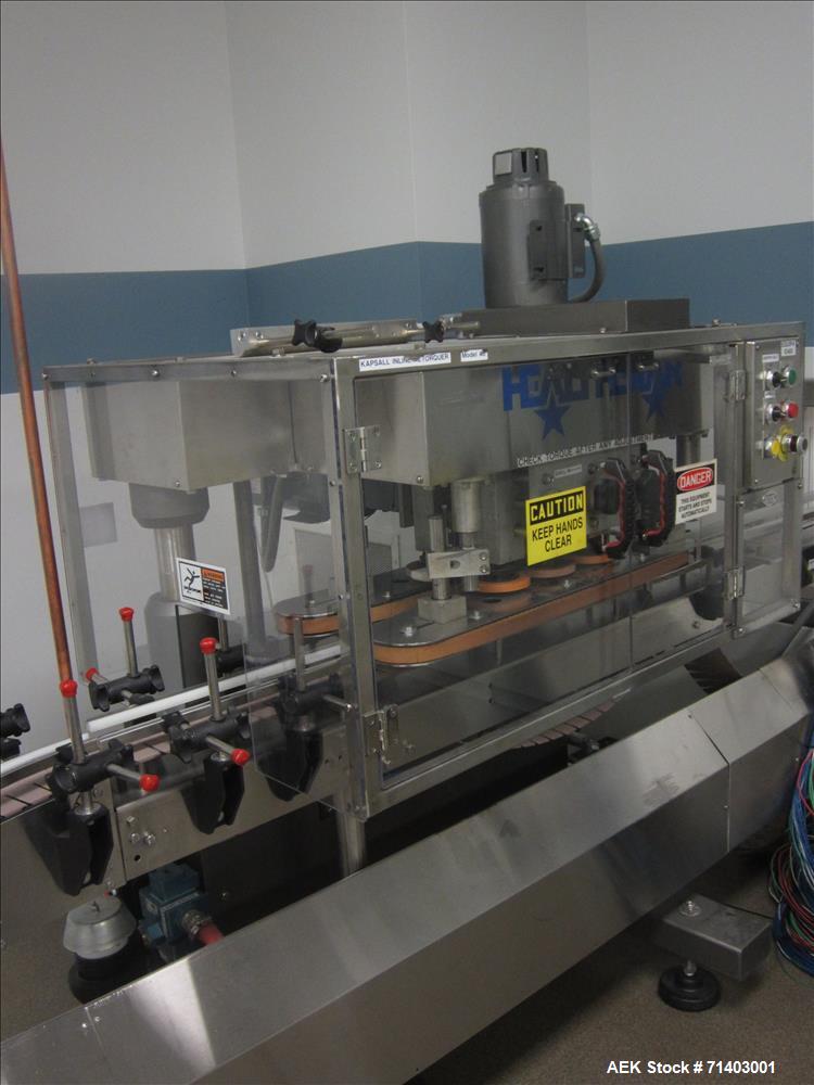 Used Lakso 990 (Model93) Complete Solid Dose Packaging line.