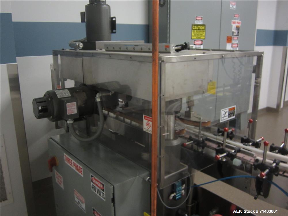 Used Lakso 990 (Model93) Complete Solid Dose Packaging line.