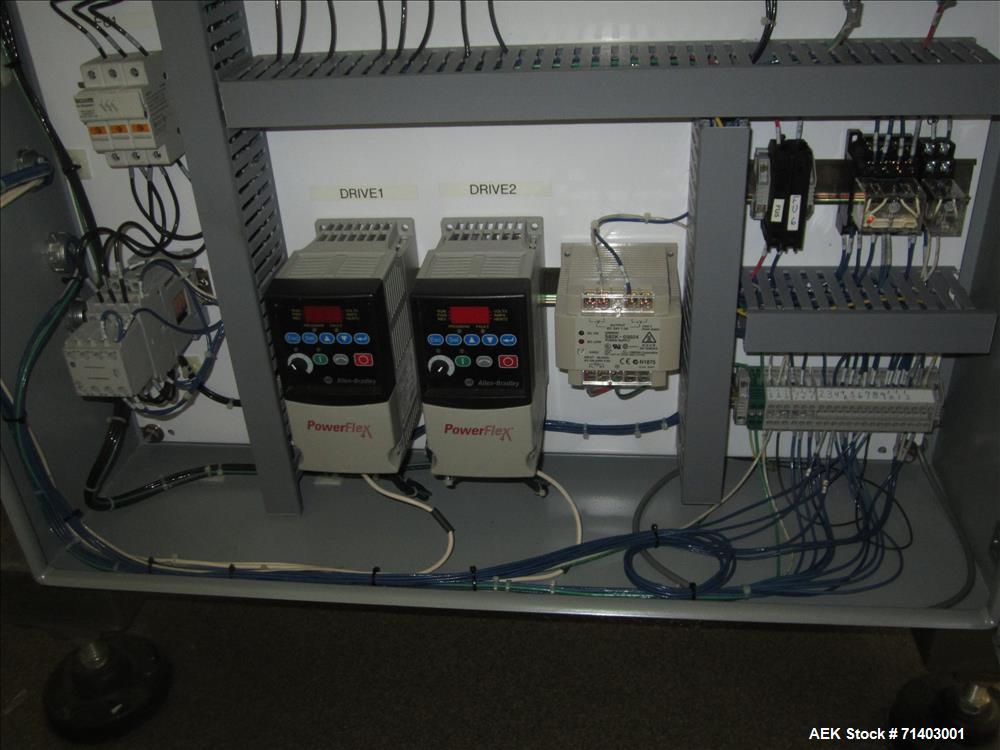 Used Lakso 990 (Model93) Complete Solid Dose Packaging line.