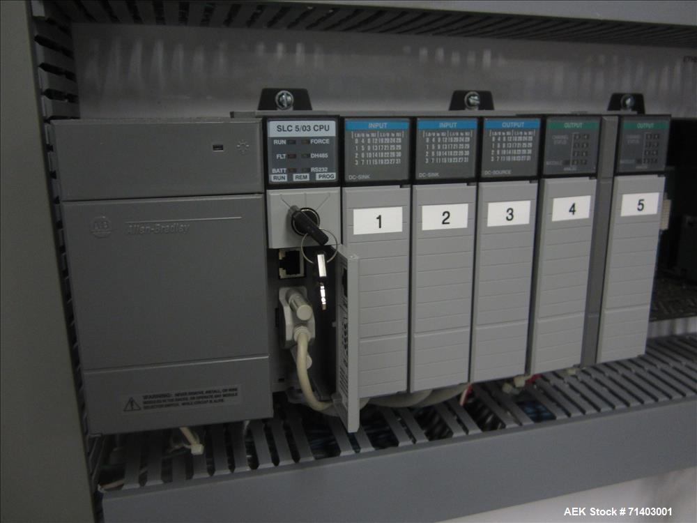 Used Lakso 990 (Model93) Complete Solid Dose Packaging line.