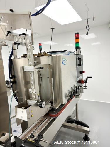 New Jersey Machinery Complete Solid Dose Bottle Filling Line.