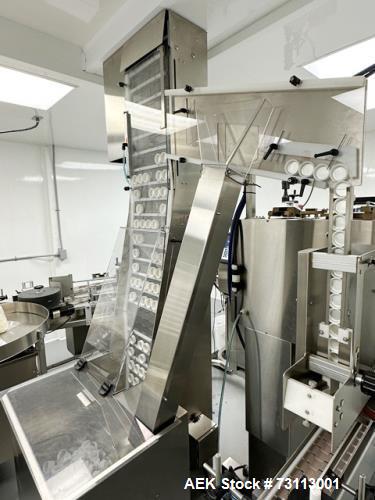 New Jersey Machinery Complete Solid Dose Bottle Filling Line.