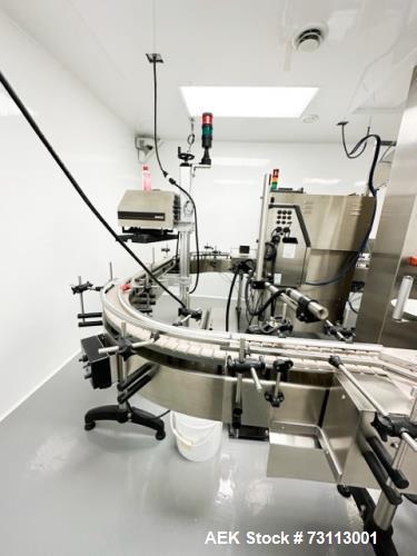 New Jersey Machinery Complete Solid Dose Bottle Filling Line.