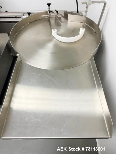 New Jersey Machinery Complete Solid Dose Bottle Filling Line.