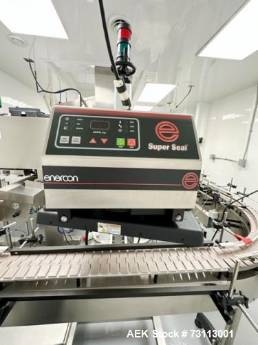 New Jersey Machinery Complete Solid Dose Bottle Filling Line.