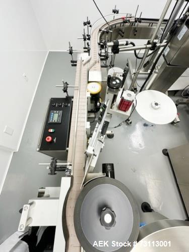 New Jersey Machinery Complete Solid Dose Bottle Filling Line.