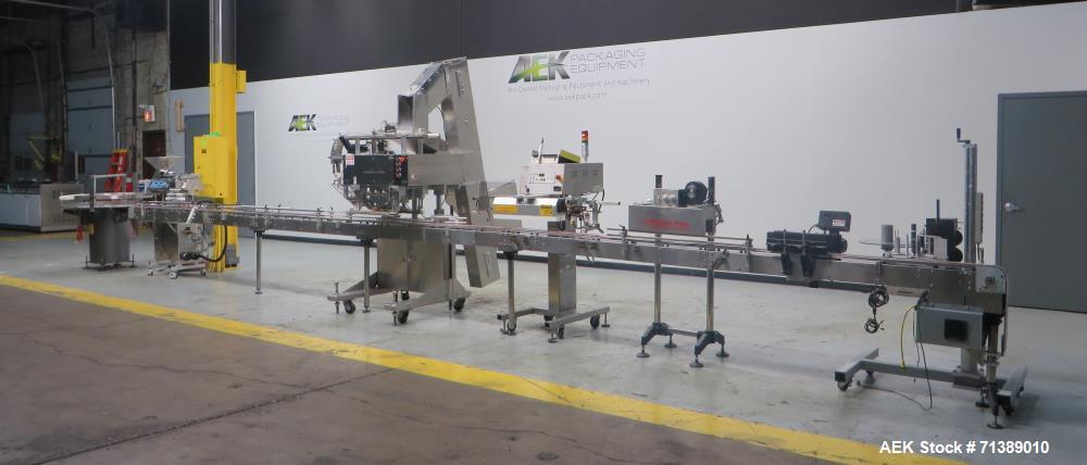Used Complete Solid Dose Tablet/Capsule Filling Line