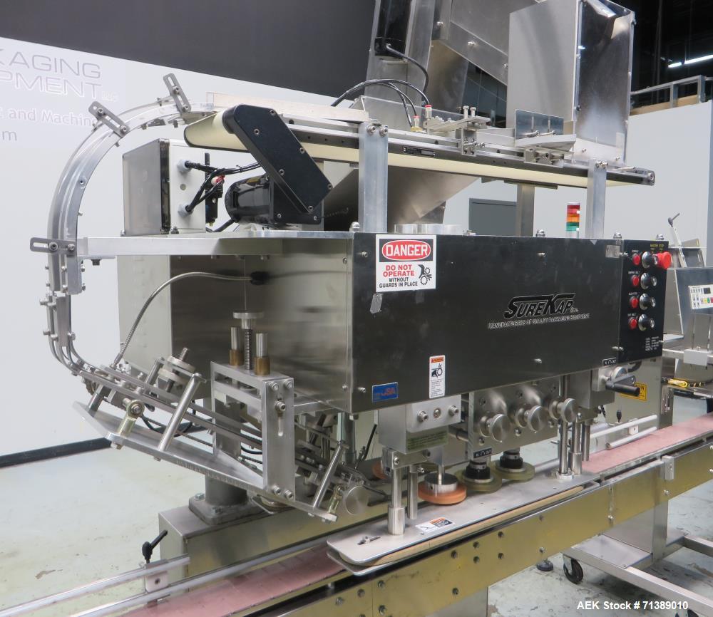 Used Complete Solid Dose Tablet/Capsule Filling Line