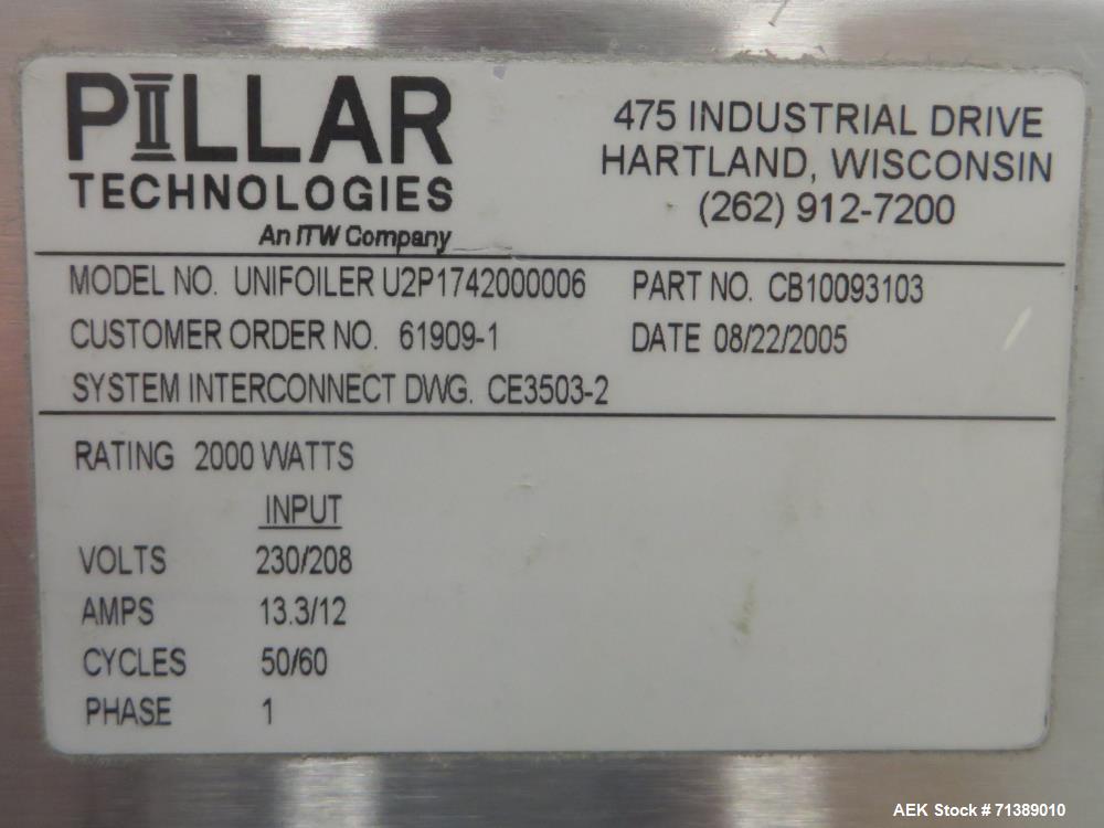 Used Complete Solid Dose Tablet/Capsule Filling Line