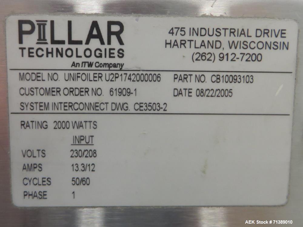 Used- Complete Solid Dose Tablet/Capsule Filling Line