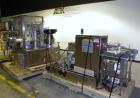 Used Kalish Swiftpack Monocount Tablet/Capsule Filling Line, approximately 60 bottles per minute, consisting of: (1) Kalish 24’’ diameter accumulating table, model 7546, stainless steel construction,...