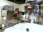 Used Kalish Swiftpack Monocount Tablet/Capsule Filling Line, approximately 60 bottles per minute, consisting of: (1) Kalish 24’’ diameter accumulating table, model 7546, stainless steel construction,...