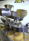 Used Kalish Swiftpack Monocount Tablet/Capsule Filling Line, approximately 60 bottles per minute, consisting of: (1) Kalish 24’’ diameter accumulating table, model 7546, stainless steel construction,...