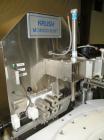 Used Kalish Swiftpack Monocount Tablet/Capsule Filling Line, approximately 60 bottles per minute, consisting of: (1) Kalish 24’’ diameter accumulating table, model 7546, stainless steel construction,...