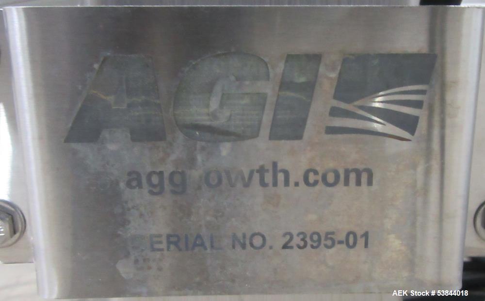 AGI 18.5" Wide Mobile Inclined Conveyor – Stainless Steel Frame