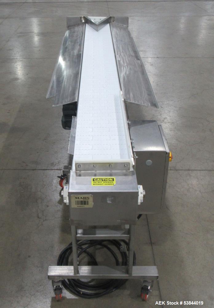 Used Mobile Conveyor System – 12" Wide x 143" Long, Stainless Steel Frame