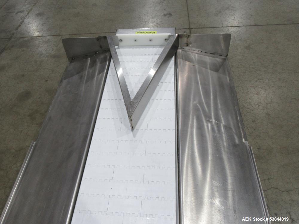 Used Mobile Conveyor System – 12" Wide x 143" Long, Stainless Steel Frame