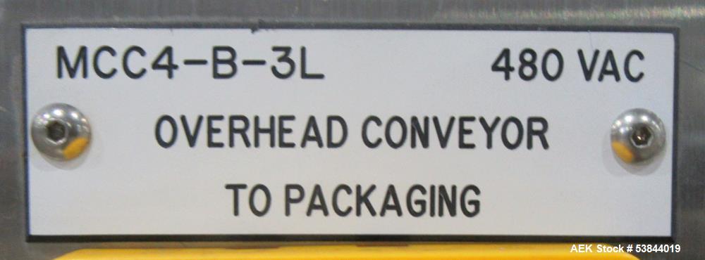 Used Mobile Conveyor System – 12" Wide x 143" Long, Stainless Steel Frame