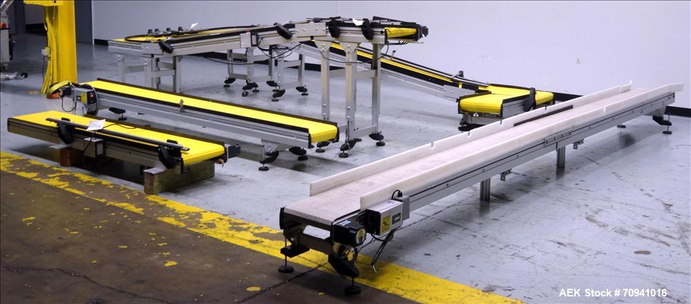 Used Misc. Lot of SmartMove Case Conveyor, Inclined Conveyor