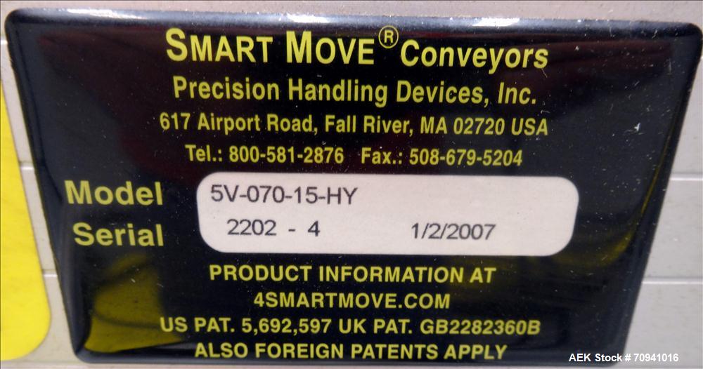 Used Misc. Lot of SmartMove Case Conveyor, Inclined Conveyor